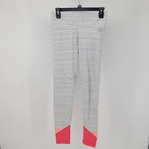 Victoria's Secret Black Heather Spacedye Leggings